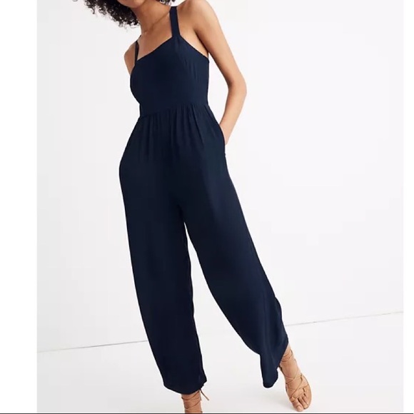 Madewell Pants - Madewell Crop Jumpsuit Size 4
